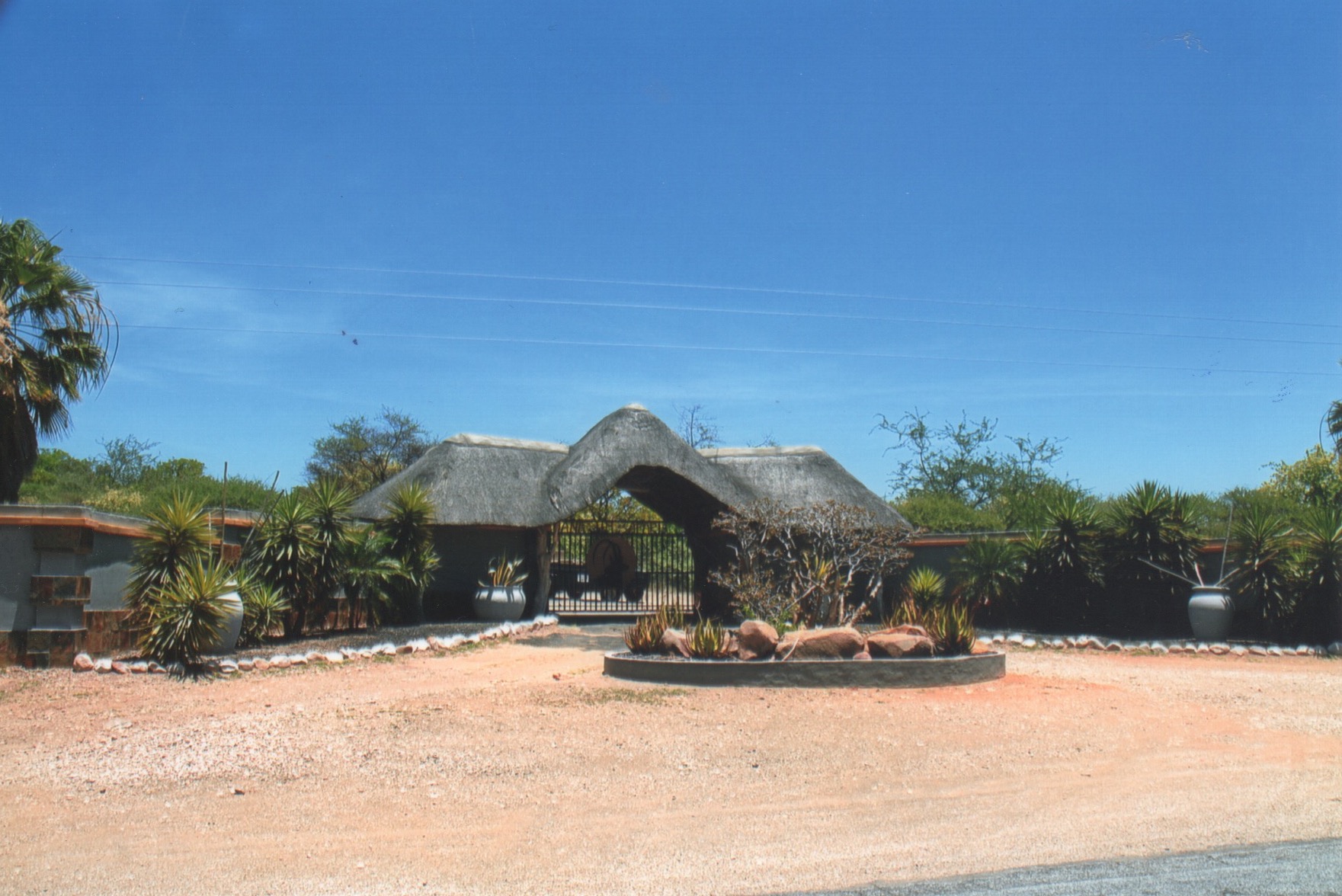 Main Entrance to Bwana Jim Safaris